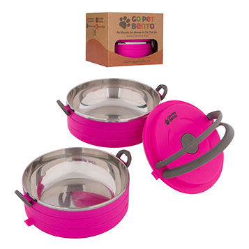 Travel Pet Bento - Pink