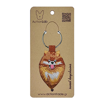 Μπρελόκ Pomeranian - Action trade